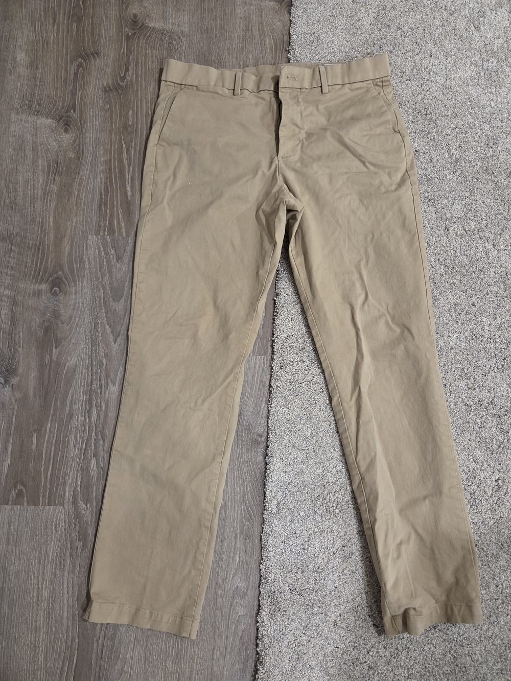 GAP Men's Tan Chino Pants 34 X 32